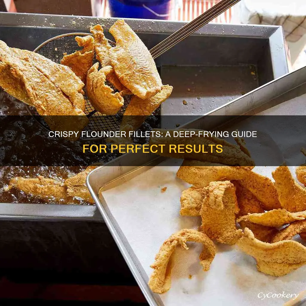 how to cook flounder fillets in a deep fryer