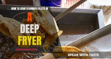 Deep-Frying Flounder Fillets: A Quick, Crispy Treat