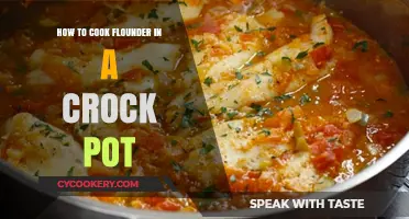 Flounder Crock-Pot Cooking: Easy, Quick, and Delicious!