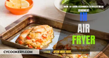 Air-Fried Flounder: Crab-Stuffed Delight