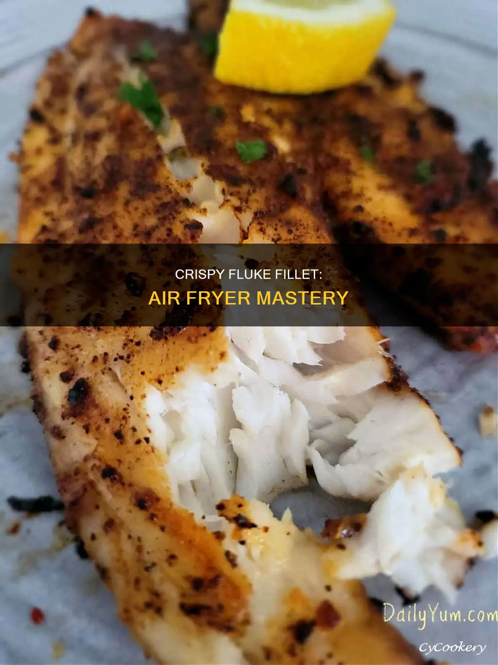 how to cook fluke fillet in air fryer