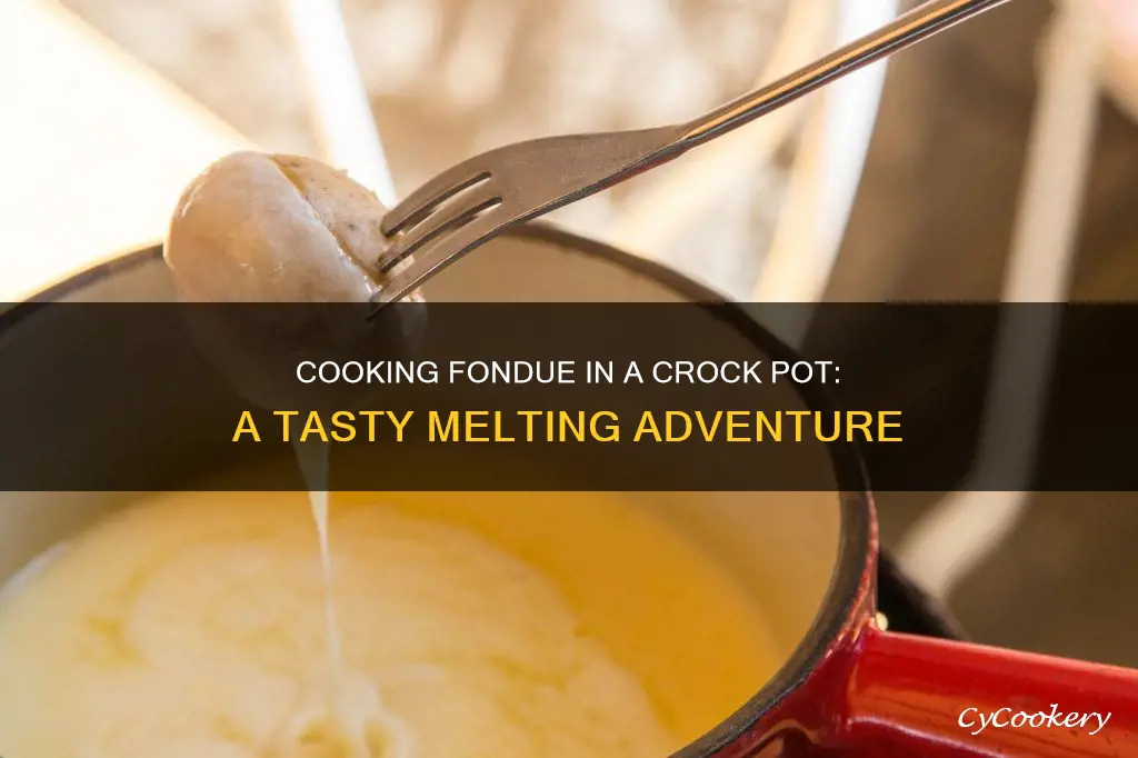 how to cook fondue in a crock pot