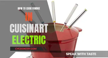 Cuisinart Electric Fondue: A Simple, Cheesy Guide