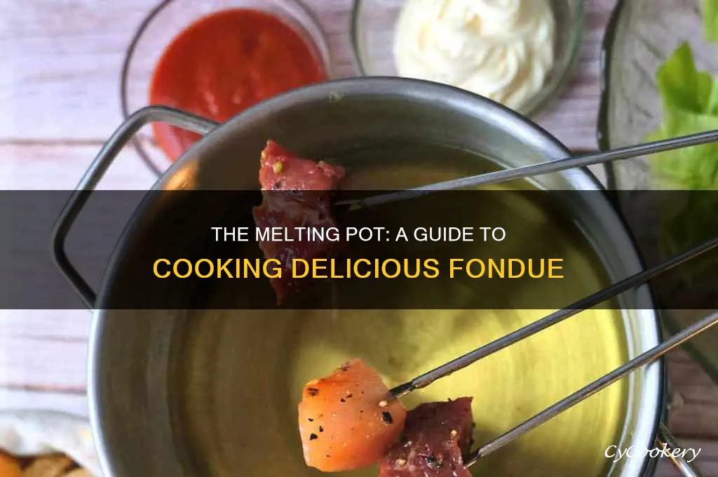 how to cook food at the melting pot