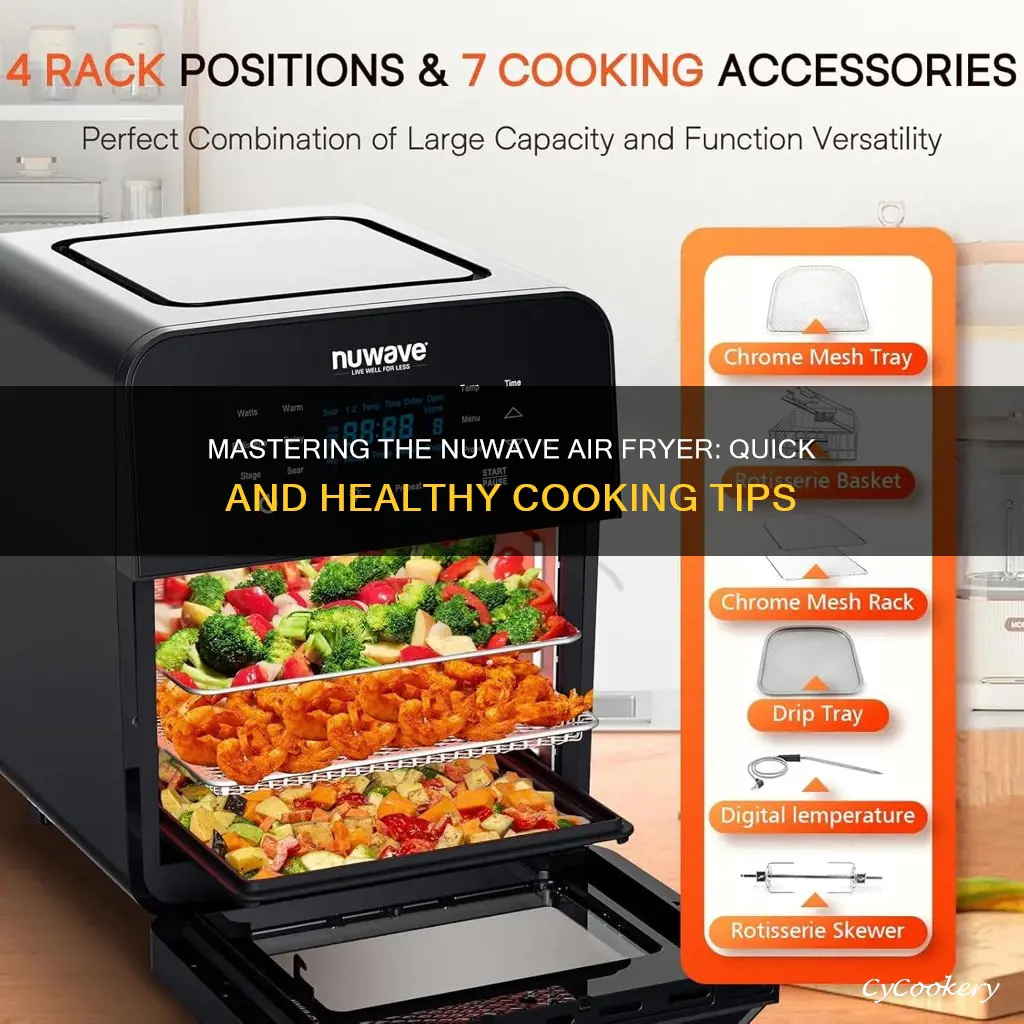 how to cook food in the nuwave air fryer