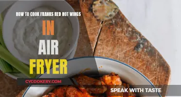 Air Fryer Wings: Franks RedHot Style