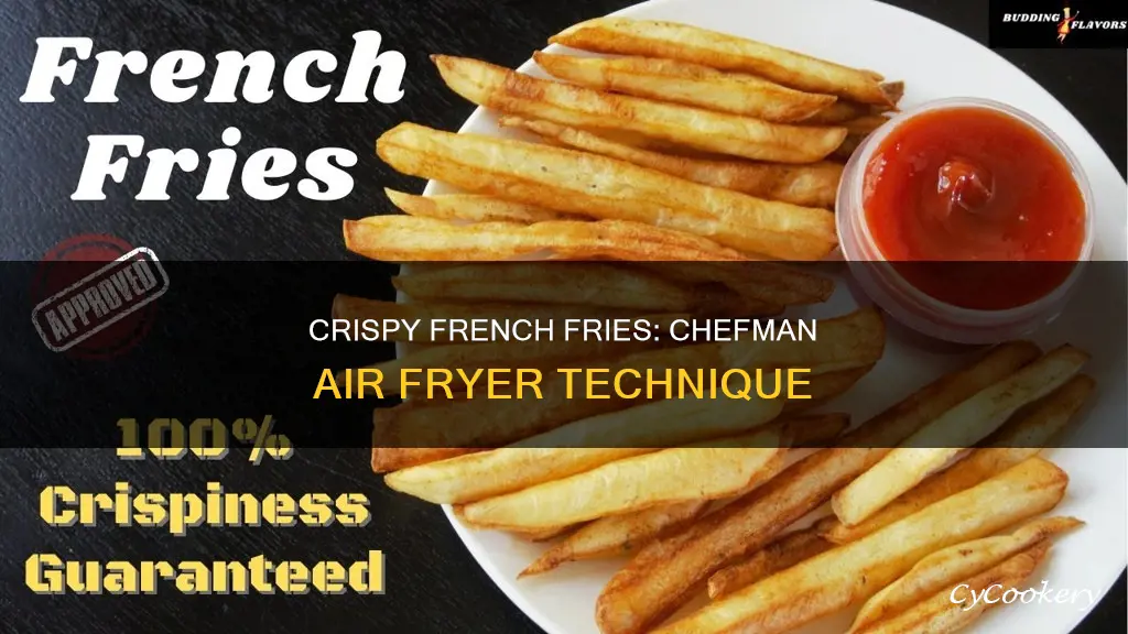 how to cook french fries in a chefman air fryer