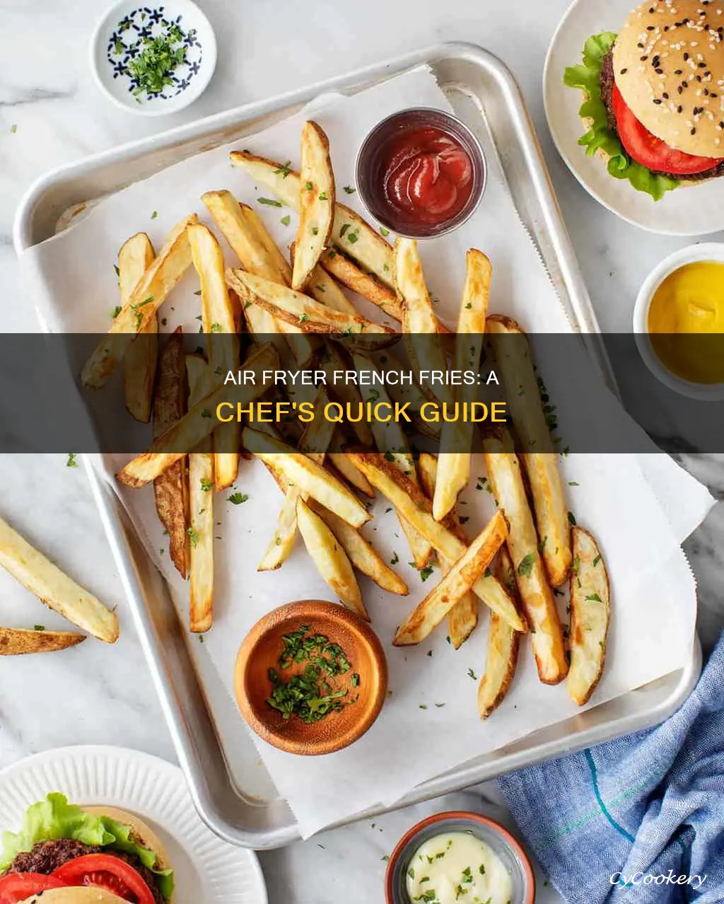 how to cook french fries in a chefman air fryer