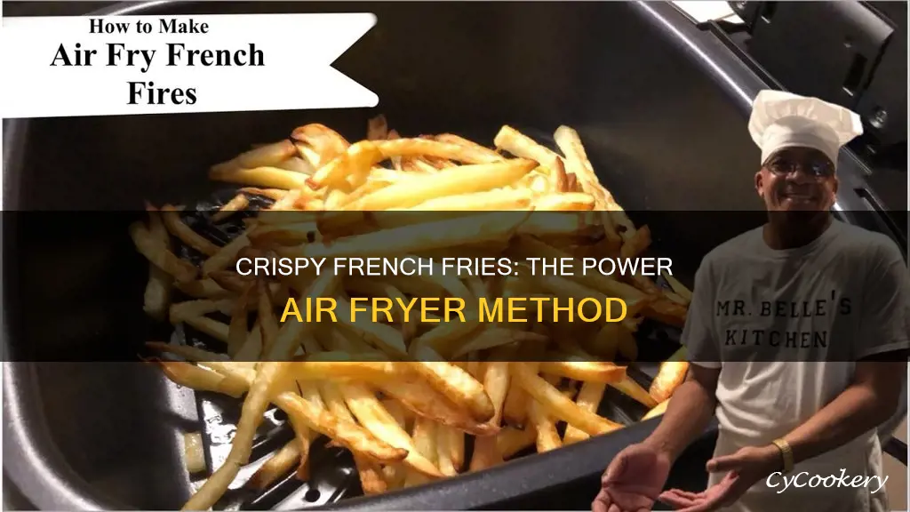 how to cook french fries in a power air fryer