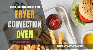 Crispy French Fries: Air Fryer Convection Oven Mastery