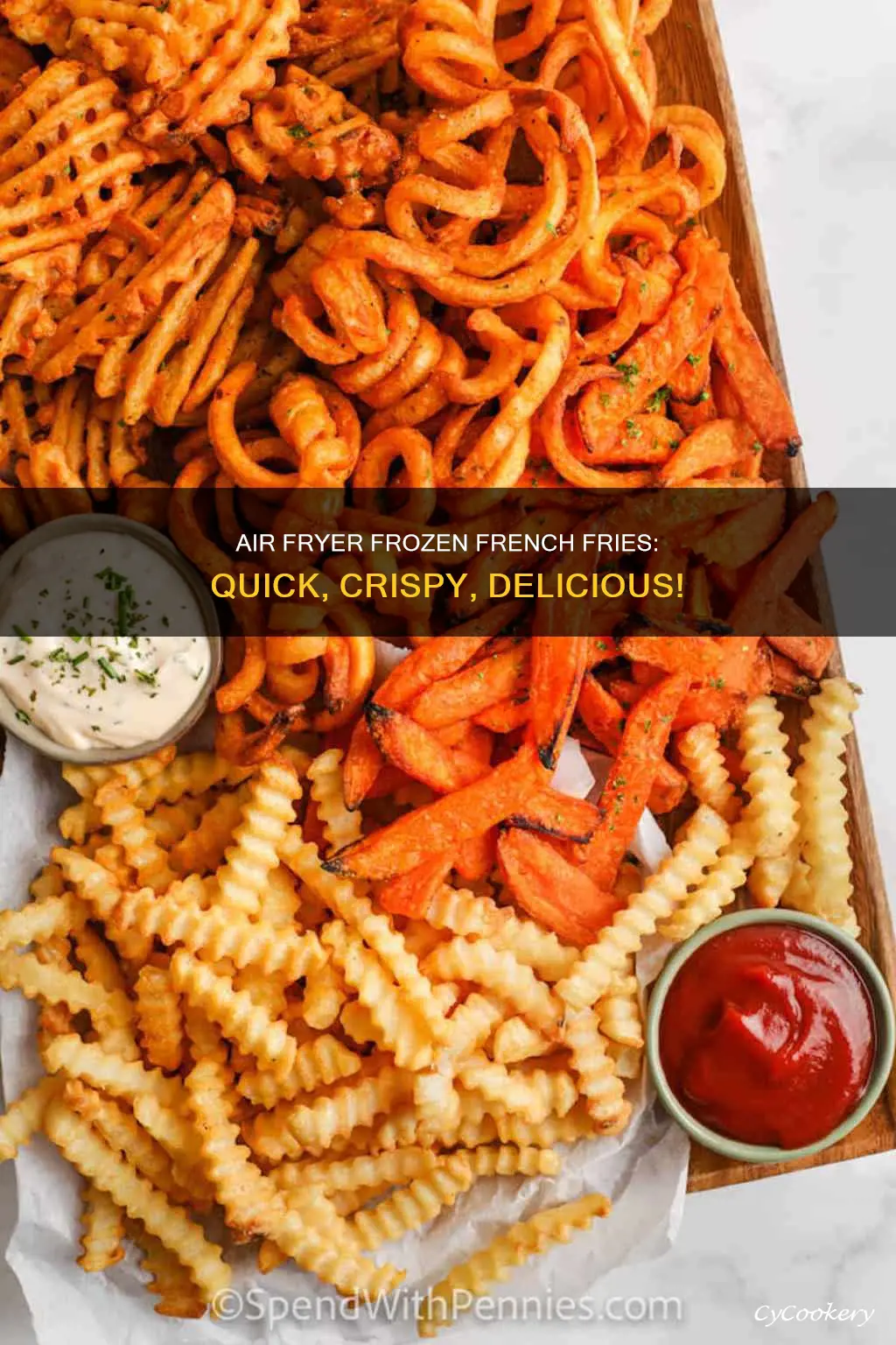 how to cook french fries in air fryer frozen