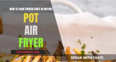 Crispy French Fries: Air Fryer Magic in Your Instant Pot