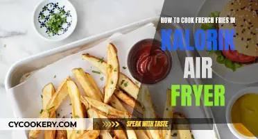 Air Fryer French Fries: Kalorik's Quick, Crispy Treat