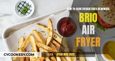 Crispy French Fries: Air Fryer Magic with NuWave Brio