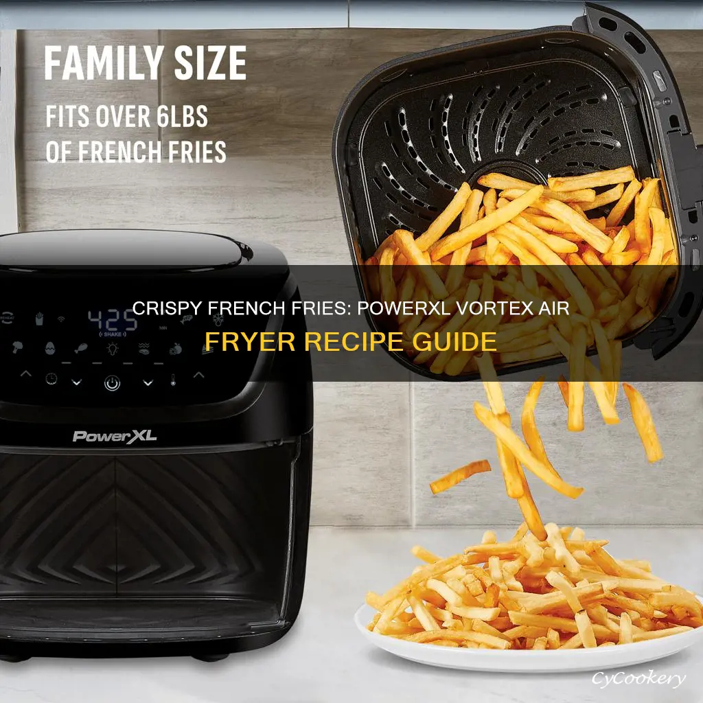 how to cook french fries in powerxl vortex air fryer