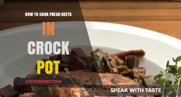 Crock Pot Beets: A Simple, Tasty Treat
