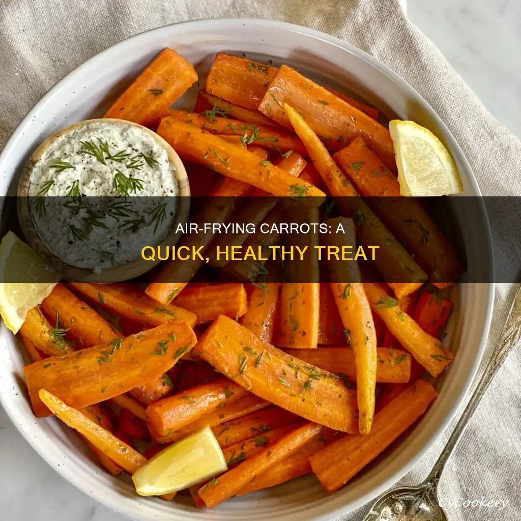 how to cook fresh carrots in air fryer