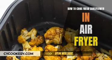 Air-Fryer Cauliflower: A Quick, Crispy Treat