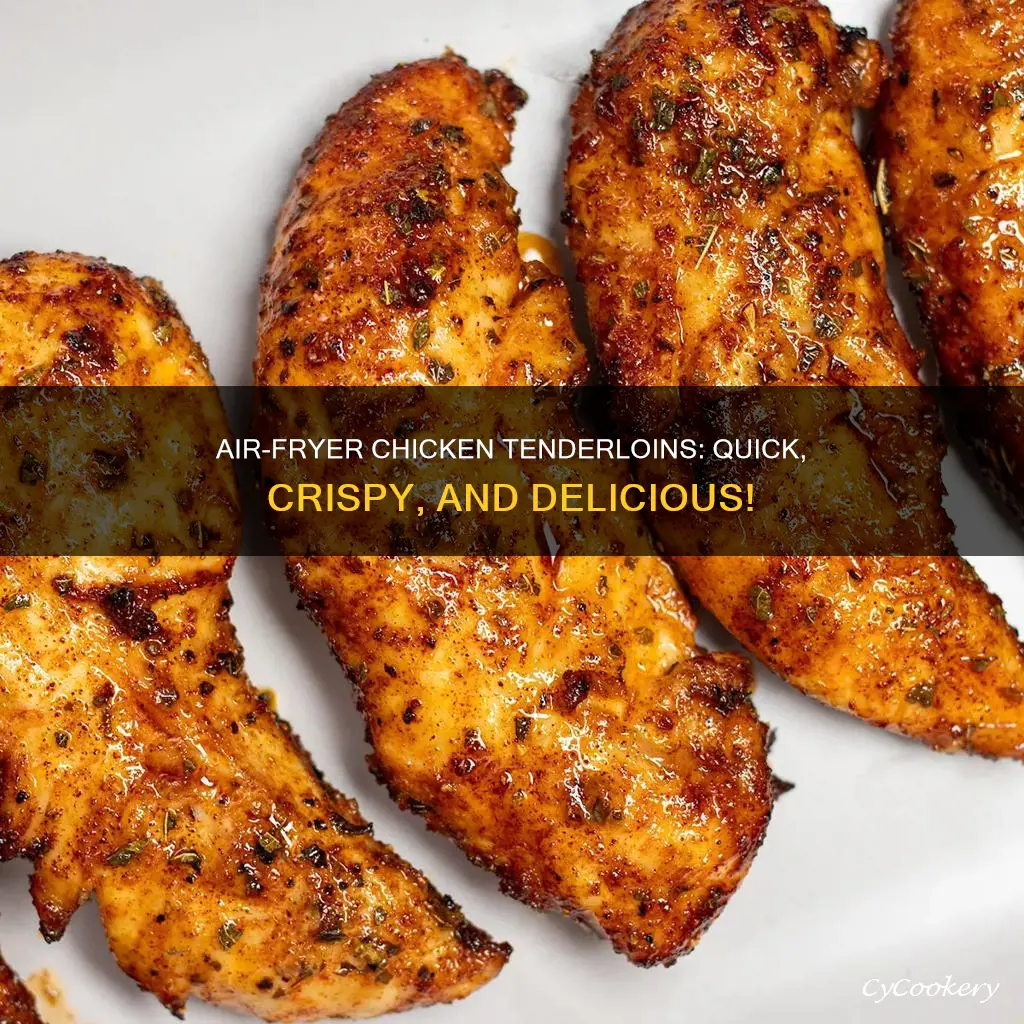 how to cook fresh chicken tenderloins in air fryer