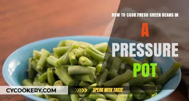 Pressure-Cooking Green Beans: Quick, Easy, and Delicious!