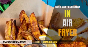 Air-Frying Fresh Haddock: A Quick, Crispy Delight