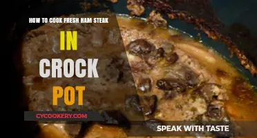 Crock Pot Fresh Ham Steak: Tender, Juicy, Easy!