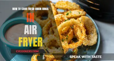 Air Fryer Fresh Onion Rings: Quick, Crispy, Delicious!