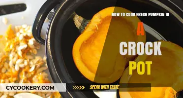 Crock Pot Pumpkin Perfection: Fresh, Simple, Delicious