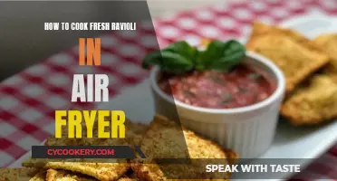 Air-Frying Fresh Ravioli: Quick, Easy, and Delicious!