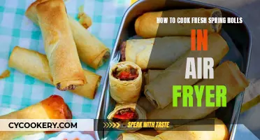 Crispy Spring Rolls: Air Fryer Magic!