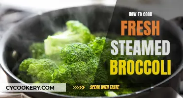 Steaming Fresh Broccoli: A Quick, Healthy Cooking Guide