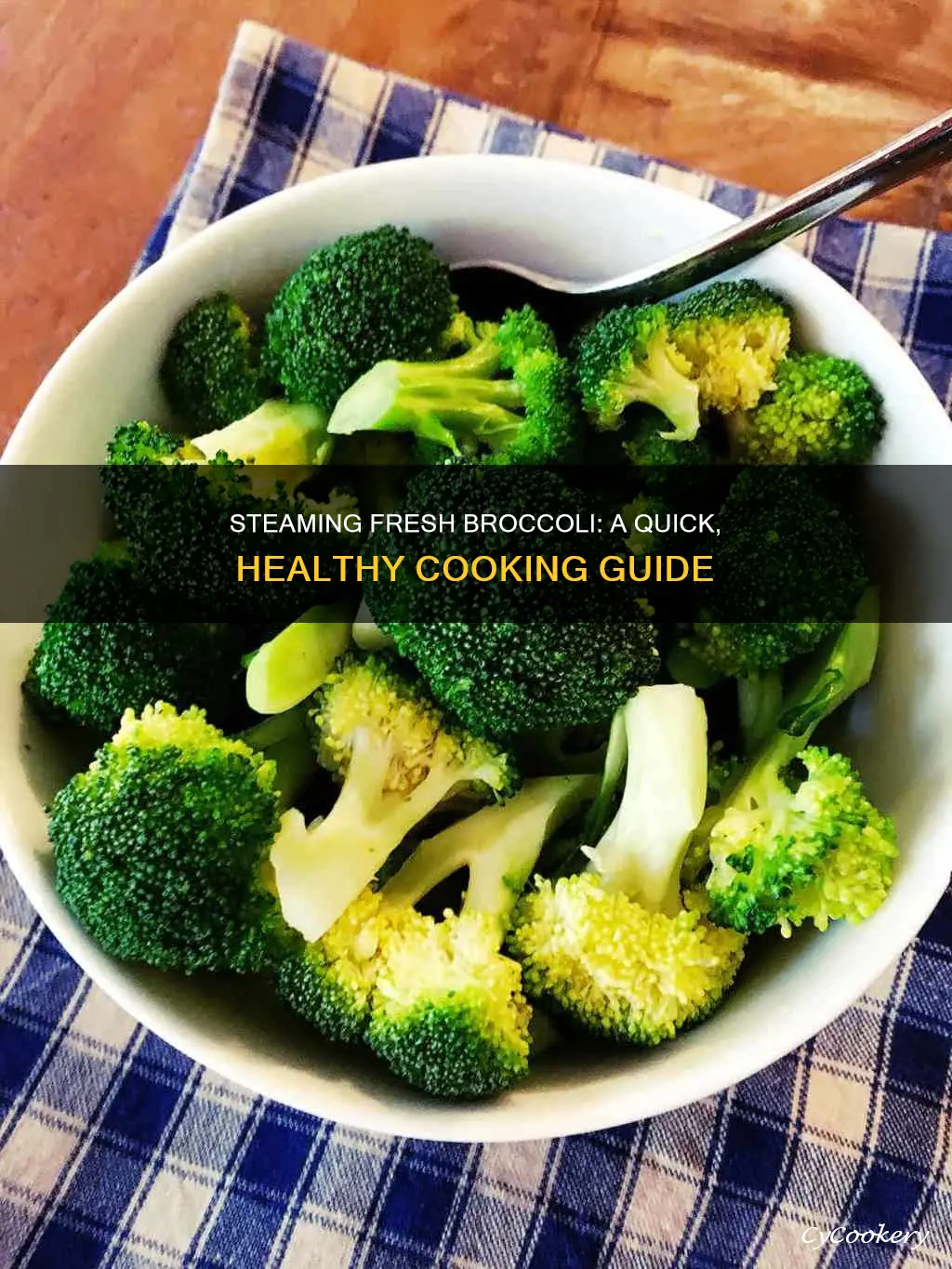 how to cook fresh steamed broccoli