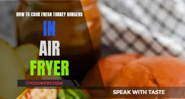 Air-Fryer Turkey Burgers: Fresh, Quick, and Delicious!