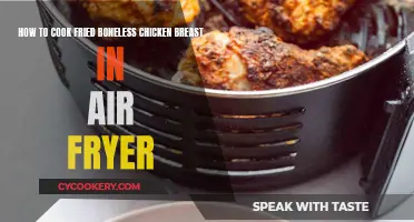 Air-Fryer Boneless Chicken: Quick, Crispy, and Delicious!