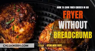 Crispy Air Fryer Chicken: A Breadcrumb-Free Recipe