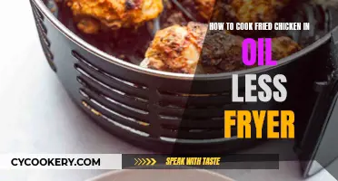 Cooking Crispy Fried Chicken in an Oil-less Fryer