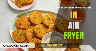 Crispy, Golden Fried Green Tomatoes: Air Fryer Recipe