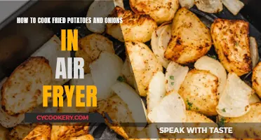 Air-Fryer Fried Potatoes and Onions: Quick and Easy!