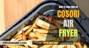 Air-Fried Fries: Cooking Crispy Fries with Cosori