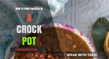 Crock Pot Frijoles: The Easiest, Tastiest Way