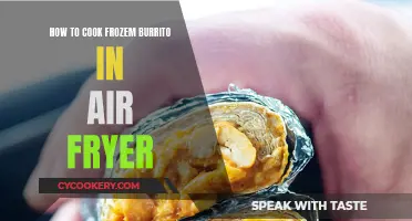 Crispy, Cheesy, Fast: Air Fryer Frozen Burrito Recipe