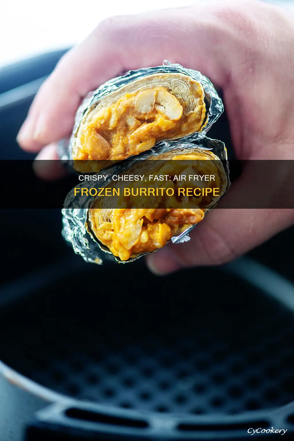 how to cook frozem burrito in air fryer