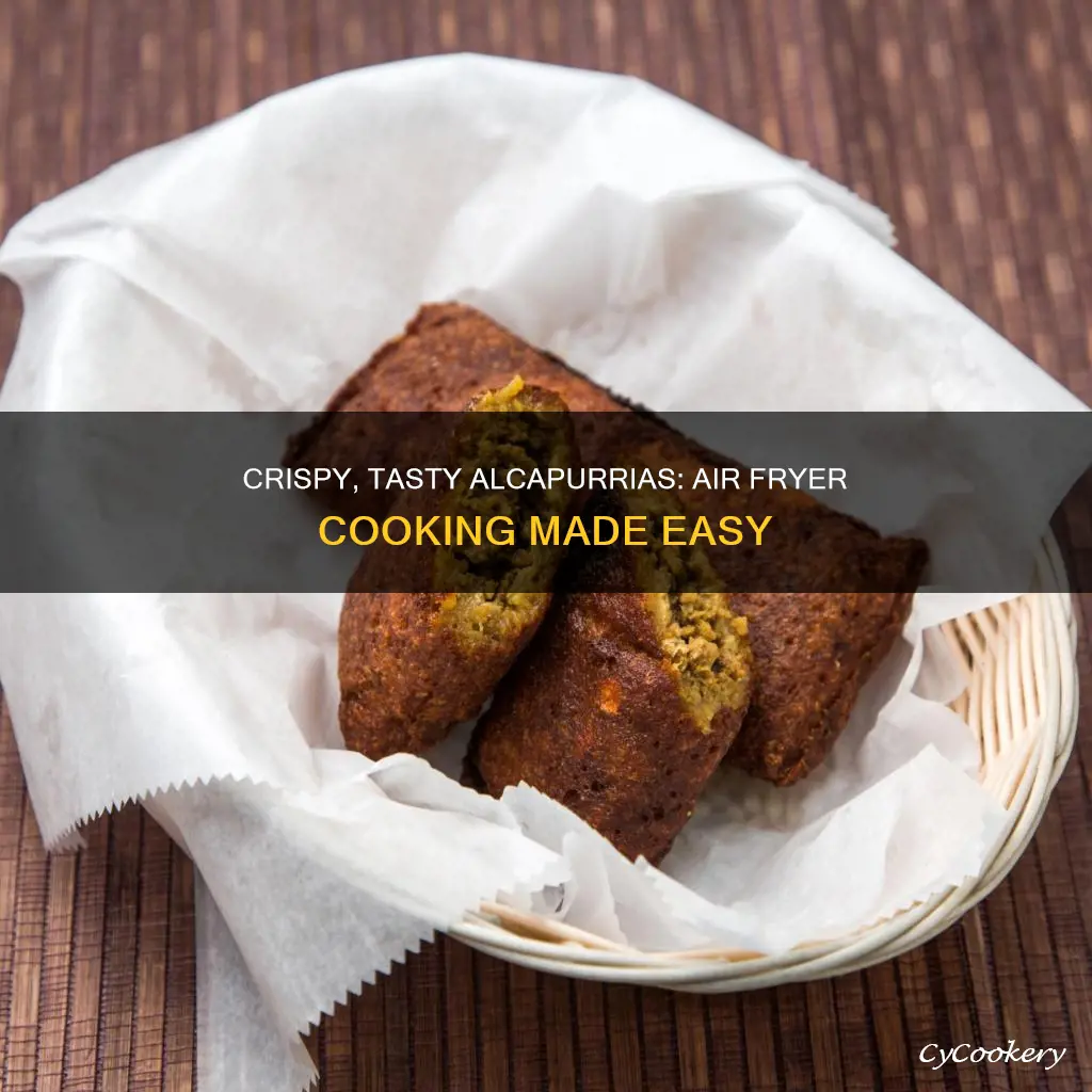 how to cook frozen alcapurrias in air fryer