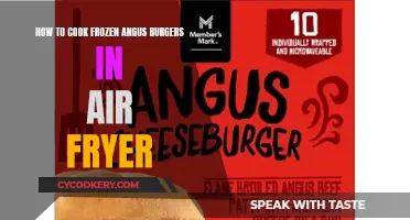 Air Fryer Angus Burgers: Frozen to Fabulous in Minutes