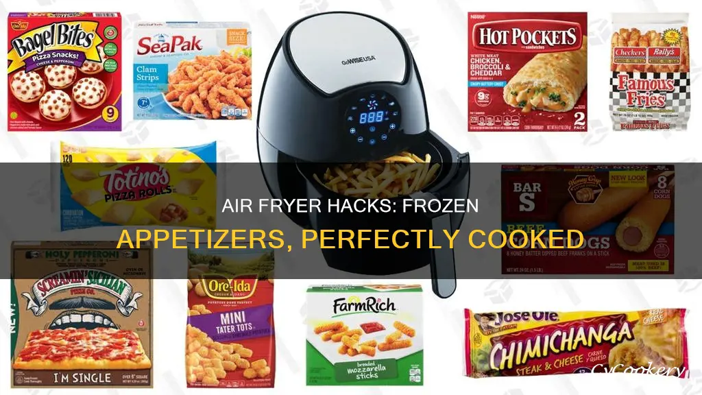 how to cook frozen appetizers in air fryer