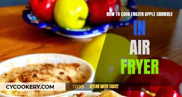 Air Fryer Apple Crumble: Quick & Easy Frozen Treat