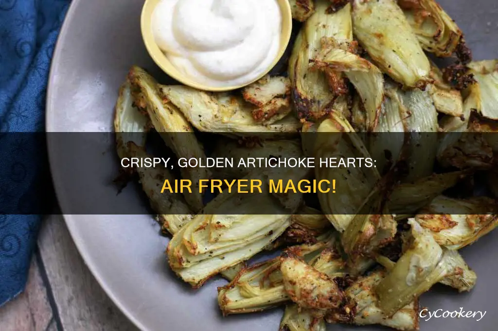 how to cook frozen artichoke hearts in air fryer