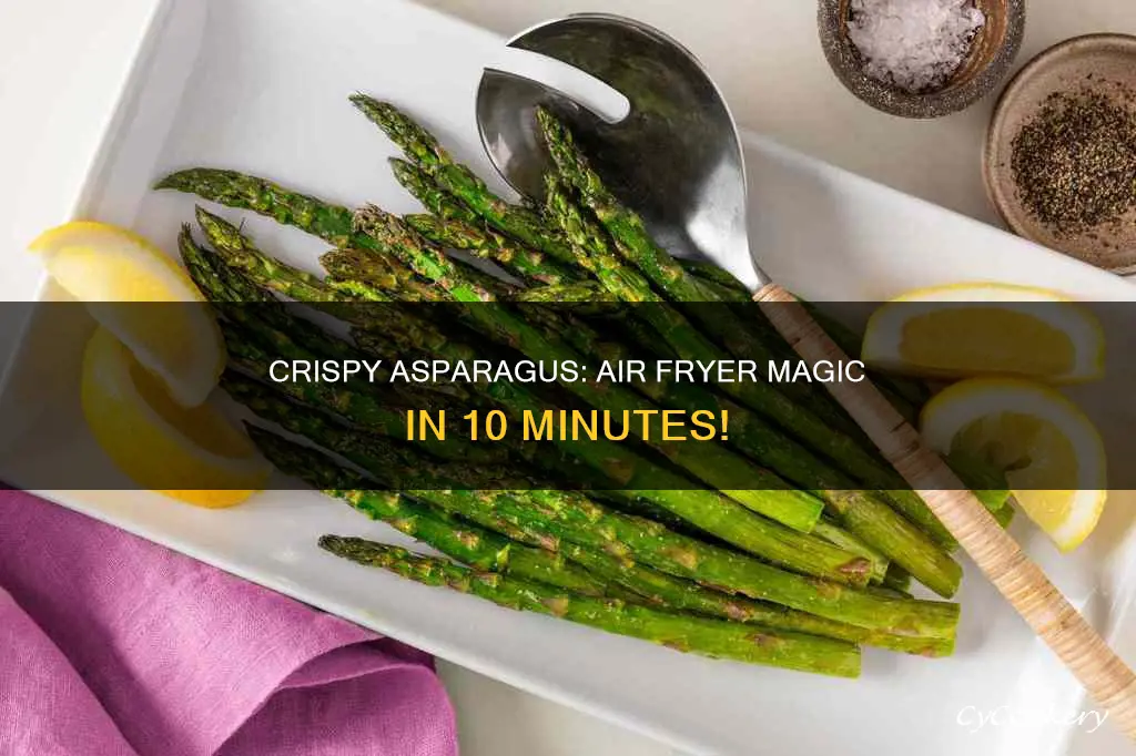 how to cook frozen asparagus in an air fryer