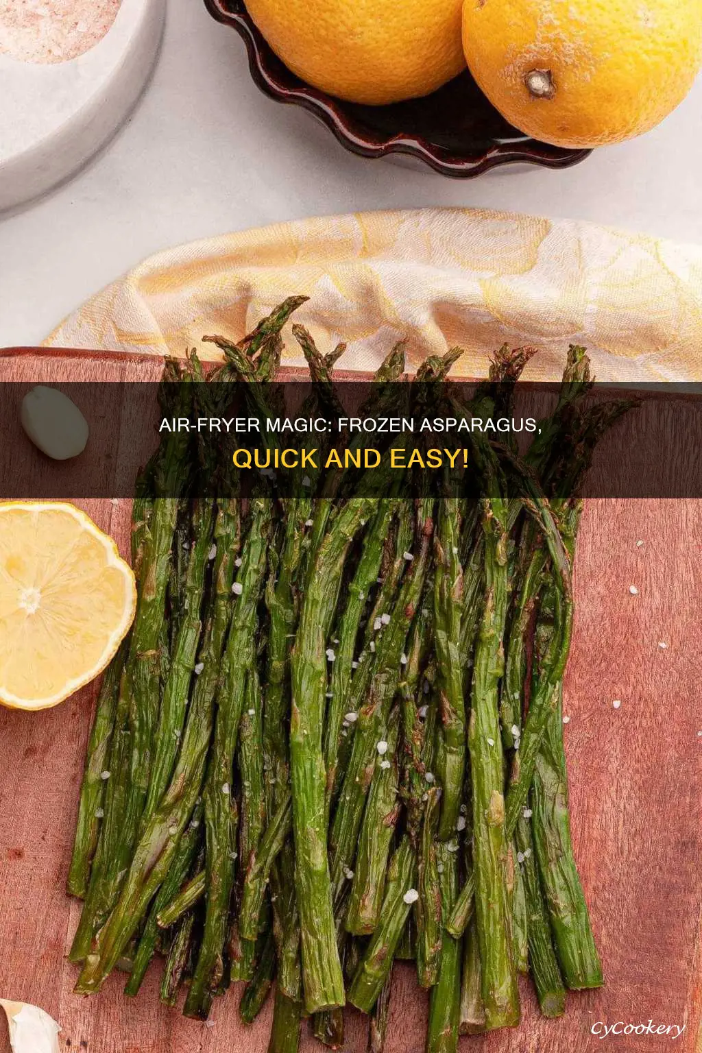 how to cook frozen asparagus in an air fryer