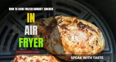 Crispy, Quick-Cooked: Air Fryer Frozen Chicken Banquet